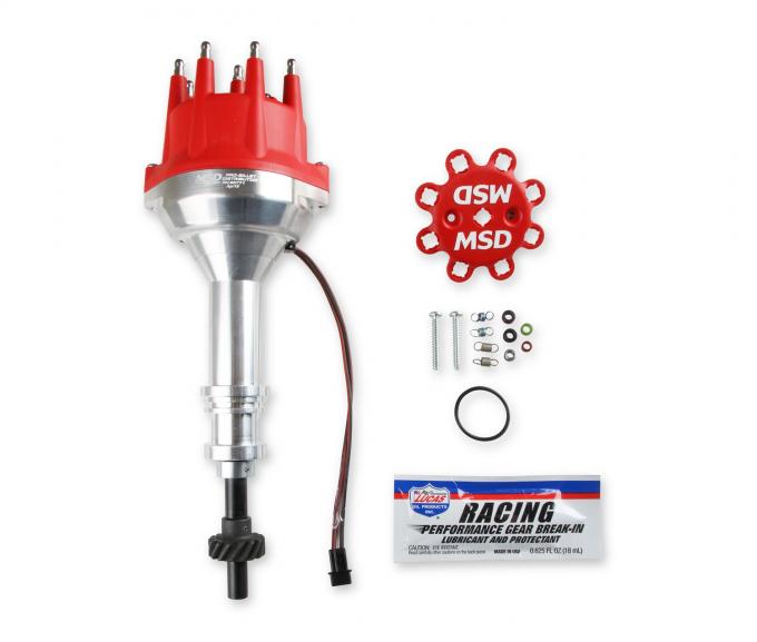 MSD Distributor Ford 351C-460, Pro Billet, Small Cap, Steel Gear 85771