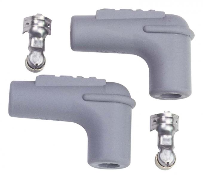 MSD Silicone 90&deg; Spark Plug Boots & Terminals 3311