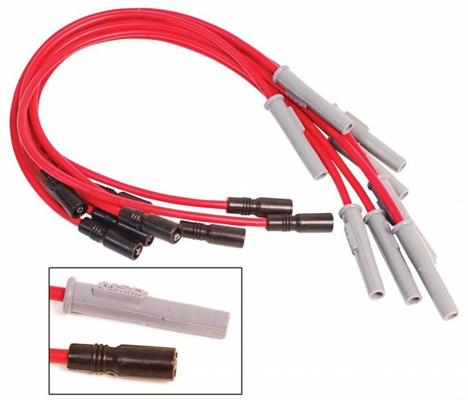 MSD Super Conductor Spark Plug Wire Set, Chevy Pickup, '96-'99,Dually w/454 32109