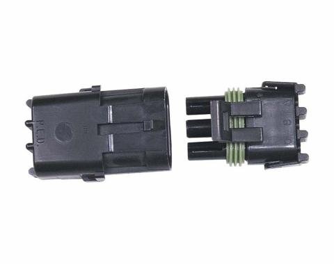 MSD 3-Pin Weathertight Connector 8172