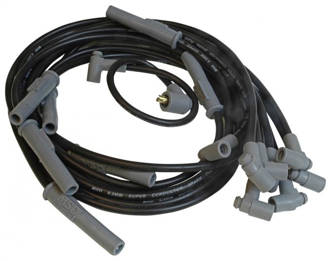 MSD Wire Set, SC Blk, Chry. 383-440 HEI for Dist. 32733