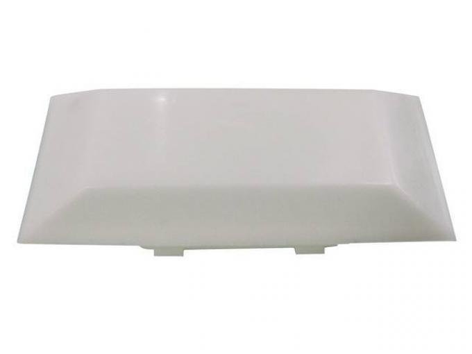 Dome Light Lens - White Plastic