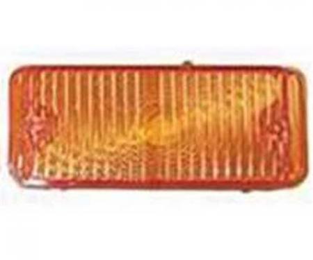 Chevy Truck Parking Light, Turn Signal Lens, Amber, Right, 1967-1968