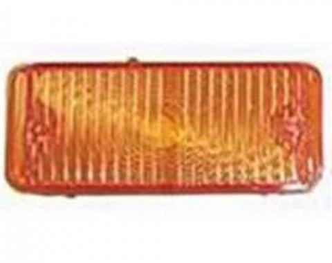 Chevy Truck Parking Light, Turn Signal Lens, Amber, Left, 1967-1968