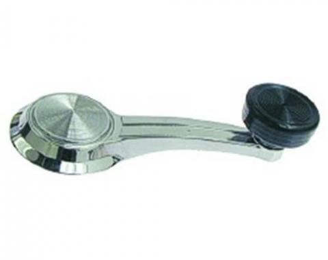 Redline Restomotive® 1967 GM Car and Truck Left or Right Window Crank with Black Knob