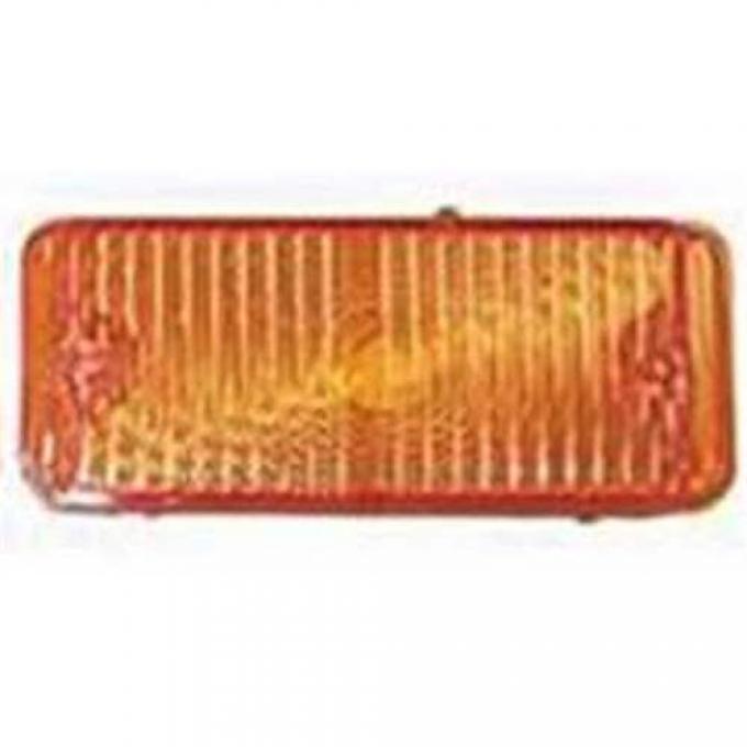 Chevy Truck Parking Light, Turn Signal Lens, Amber, Right, 1967-1968