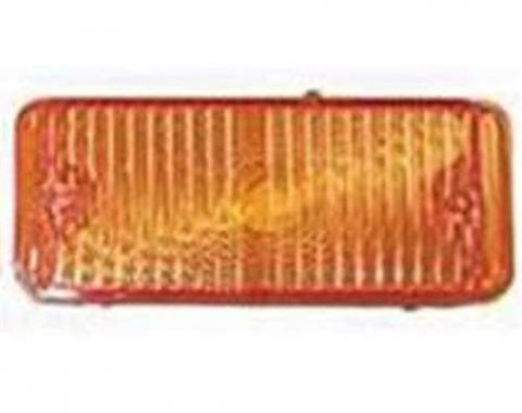Chevy Truck Parking Light, Turn Signal Lens, Amber, Right, 1967-1968