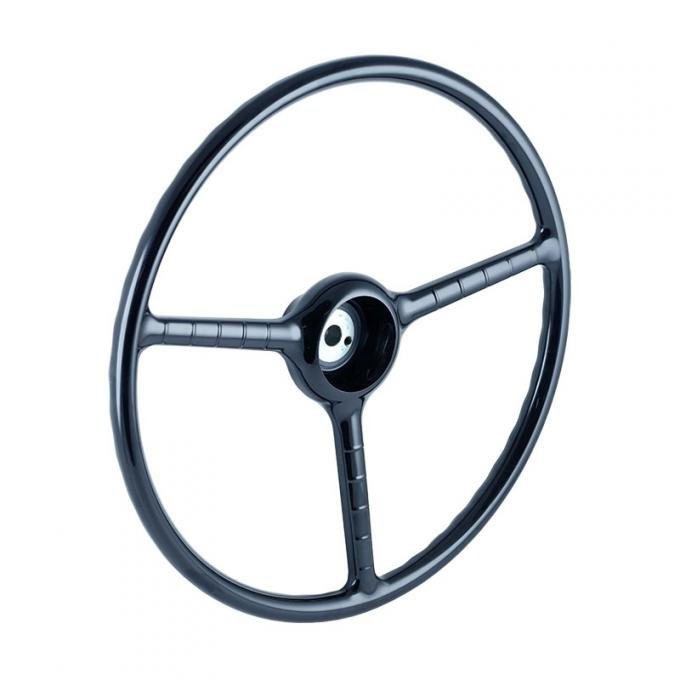 Dennis Carpenter Steering Wheel - Black - 1948-52 Ford Trucks 8T-3600