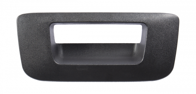 Key Parts '07-'14 Tailgate Handle Bezel, Textured Black, w/o Keyhole, w/o Camera 0864-410