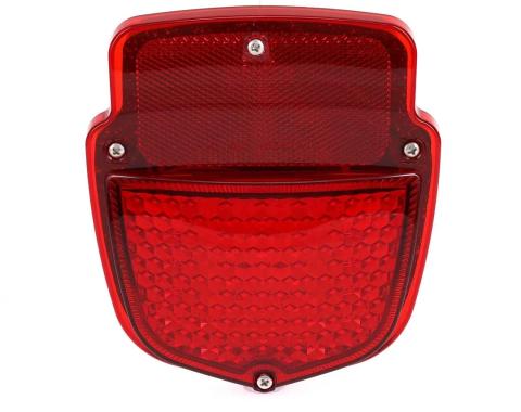 AMD Tail Light Assembly, Sequential LED, Chrome Housing, LH, 53-66 Ford F100 F250 Flareside Truck X950-4556-2EL