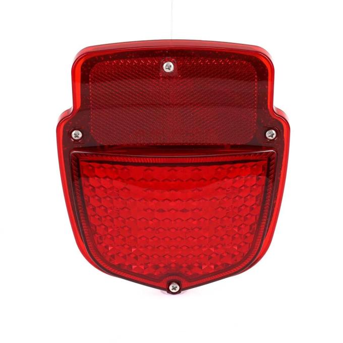AMD Tail Light Assembly, Sequential LED, Chrome Housing, LH, 53-66 Ford F100 F250 Flareside Truck X950-4556-2EL