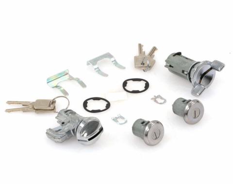 AMD Complete Lock Set, 73-78 Chevy GMC CK Pickup X996-4073-S