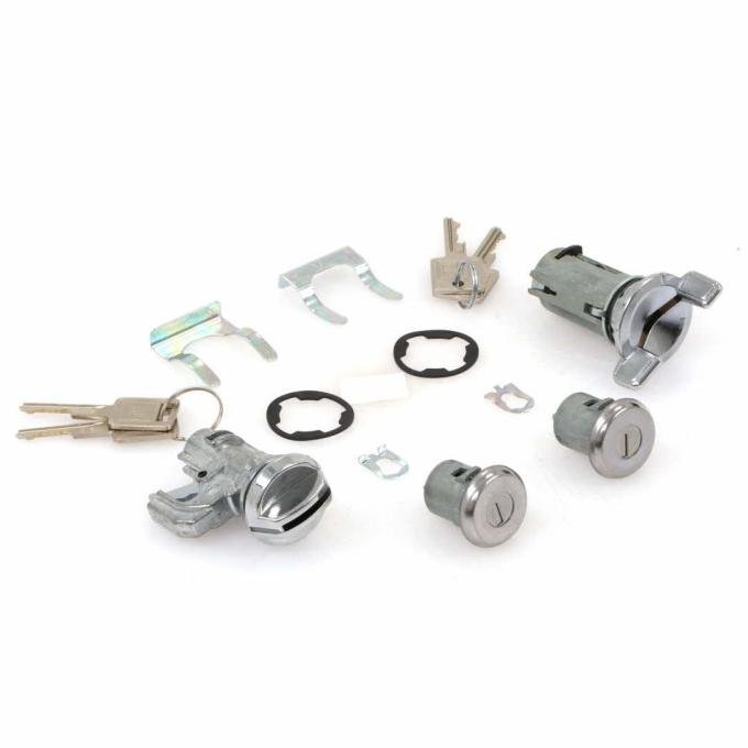 AMD Complete Lock Set, 73-78 Chevy GMC CK Pickup X996-4073-S