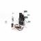 AMD Electric Wiper Motor Conversion Kit, 12V, 54-55 Chevy GMC Truck X382-4054-12V