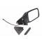 AMD Outside Door Mirror, Black, Power, Foldable, RH, 88-00 CK Truck X570-4088-PR