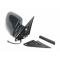 AMD Outside Door Mirror, Black, Power, Foldable, RH, 88-00 CK Truck X570-4088-PR