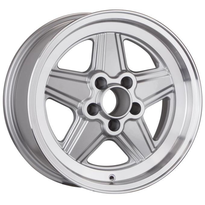 Maxilite 16x8 Mercedes Penta Style Wheel Silver / DC lip 5x112mm bp 334004