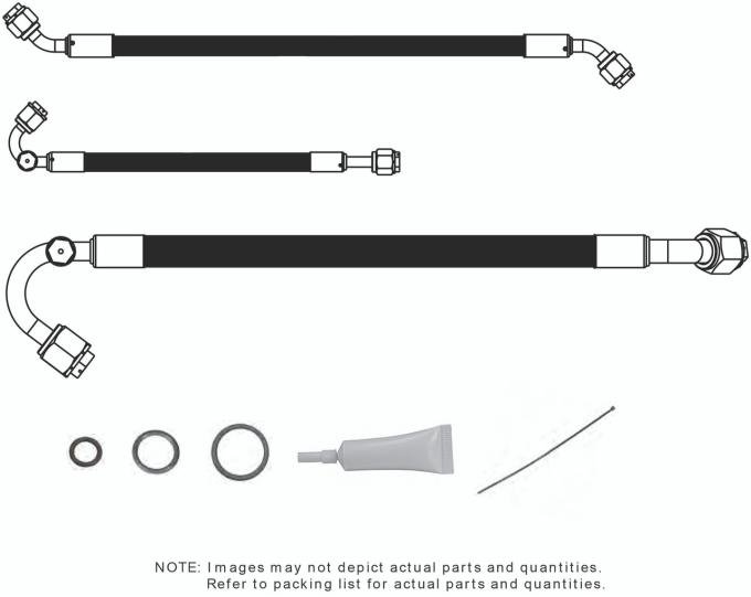 Vintage Air 1961-62 Impala SureFit™ Reduced Barrier Standard Hose Kit 521077
