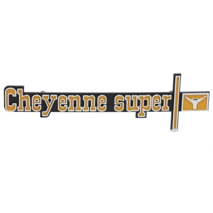 AMD Dash Emblem, Cheyenne Super, 73-74 Chevy CK Truck SUV X485-4073-4D