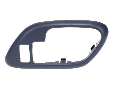 AMD Front Door Handle Bezel, with Power Door Lock Hole, RH, Blue, 95-00 Chevy GMC C/K OBS Pickup Truck SUV X540-4095-3BLUR
