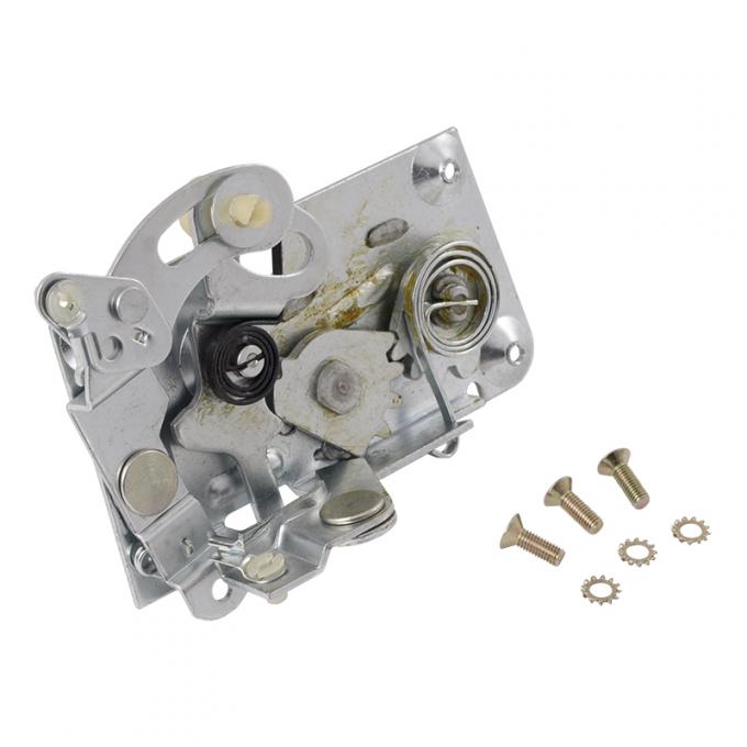 Dennis Carpenter Door Latch Assembly - Right - 1962-65 Ford Car, 1966-67 Ford Bronco C30Z-6221812-F