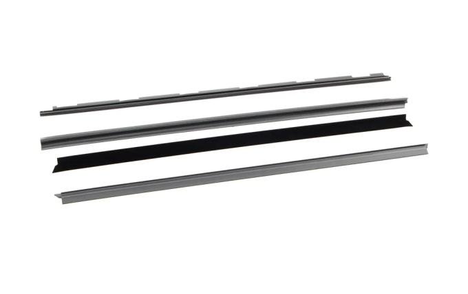 AMD Front Door Beltline Window Felts, Inner and Outer, Press-On, 88-98 Chevy GMC CK OBS Truck SUV 582-4088-1S
