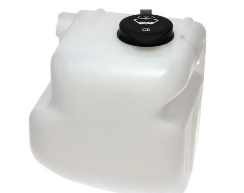 AMD Windshield Washer Jar w Cap and Splash Shield, 85-91 Chevy GMC CK Truck Blazer Jimmy Suburban 343-4085-1S