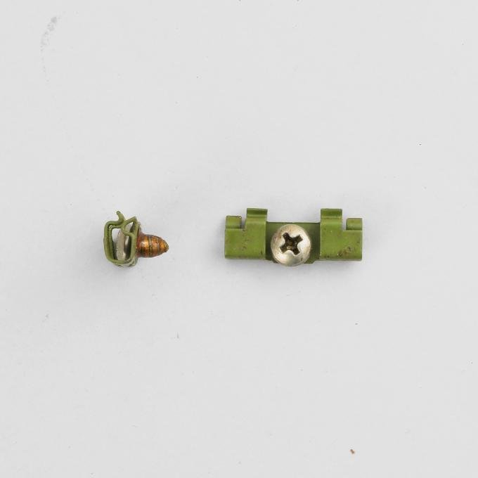 Detroit Muscle Technologies 1931-2024 Chrysler / Dodge / Ram / Plymouth Mopar 6000966 Window Reveal Trim Clip & Screw CHR6000966
