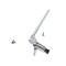 AMD Sunvisor Bracket, Chrome, LH, 54-55 Chevy GMC Pickup Truck Suburban (with screws) X646-4054-LS