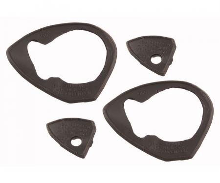 Dennis Carpenter Outside Door Handle Pads - 1961-66 Ford Truck, 1959 Ford Car B9A-8122428