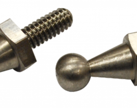 Key Parts '64-'70 Gas Pedal Ball Studs 0848-216