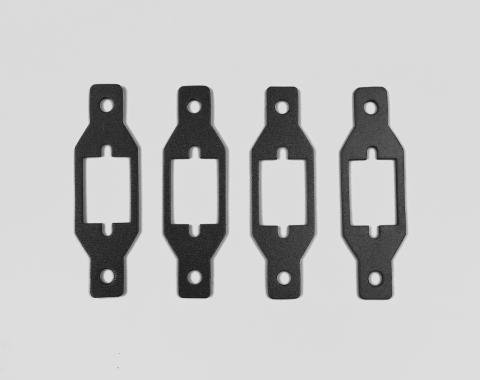 Detroit Muscle Technologies 1972-1980 Chrysler / Dodge / Plymouth Mopar A B E F Body 72 - 80 Side Marker Light Gaskets -BLACK GEN7280SM01-BLACK