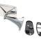 AMD Outside Rear View Mirror Kit, Stainless, RH, 70-72 Chevy GMC C/K Pickup Truck Blazer Jimmy Suburban X570-4070-RS