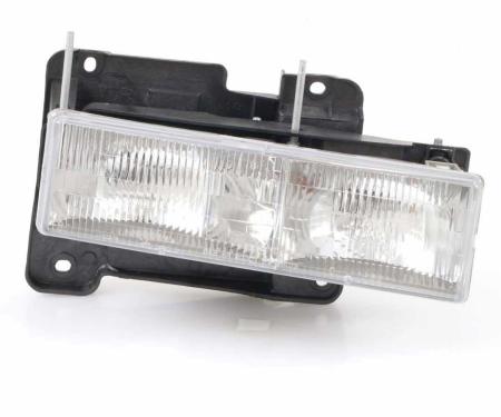 AMD Composite Headlamp Assembly with Bracket, RH, 90-00 Chevy GMC CK Truck X149-4090-RS