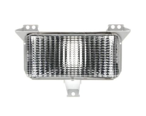 AMD Park Lamp Assembly, Single Headlamp, LH or RH, 83-87 CK Chevy GMC Truck X137-4083