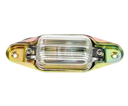 AMD License Plate Lamp Assembly, 67-87 Chevy GMC C/K Pickup; 69-71 Blazer Jimmy; 67-91 Suburban w/ Standard Bumper X946-4067
