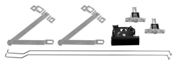 Key Parts '67-'72 Tailgate Hardware Kit 0849-424