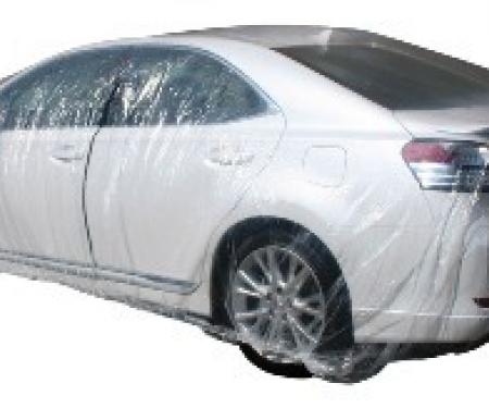 Car Cover, Disposable Clear, Small