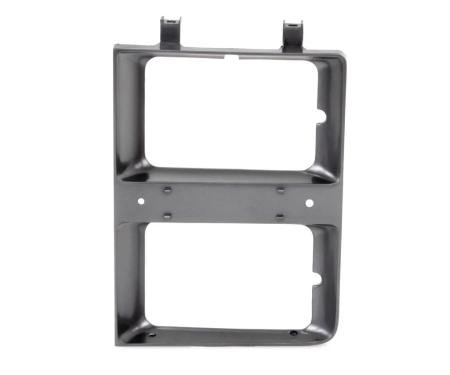 AMD Headlamp Bezel, Dark Gray, Dual Headlight, LH, 83-84 Chevy C/K Pickup Blazer Suburban X145-4083-2L