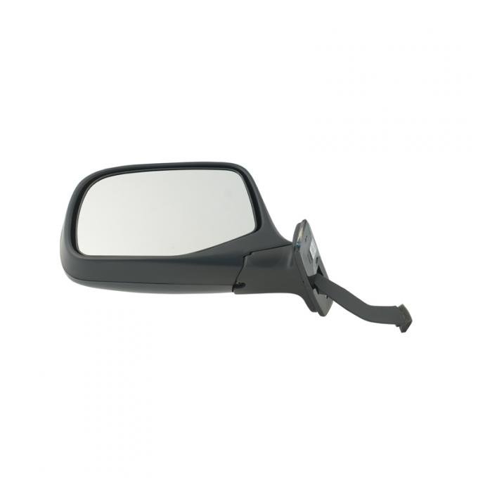 Dennis Carpenter Outside Rear View Mirror Assembly - Left Hand - Manual - Black Cap - 1992-96 Ford Truck, 1992-96 Ford Bronco F7TZ-17683-AAB