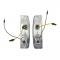 Dennis Carpenter Taillight Housings Kit - 1964-72 Ford Truck, 1967-77 Ford Bronco C7UZ-13434-PR