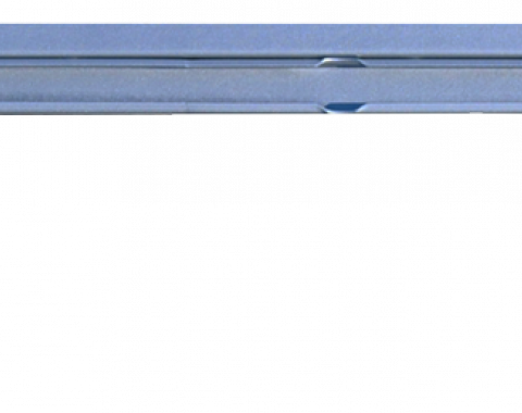 Key Parts '67-'72 Lower Door Glass Channel, LH 0849-561