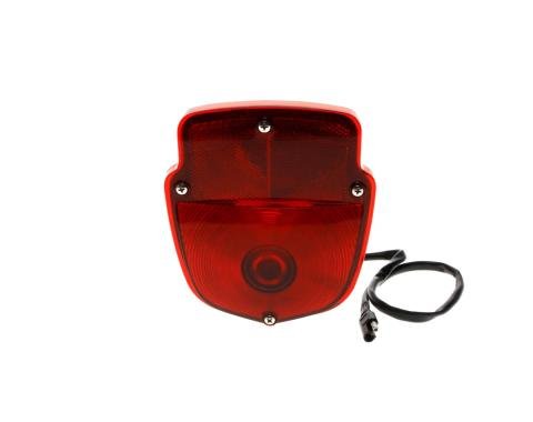 AMD Tail Lamp Assembly, Stainless Housing, RH, 12-Volt, 55-66 F100 F250 Flareside Pickup X950-4556-12SR