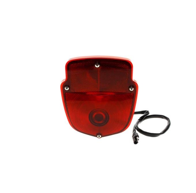 AMD Tail Lamp Assembly, Stainless Housing, RH, 12-Volt, 55-66 F100 F250 Flareside Pickup X950-4556-12SR