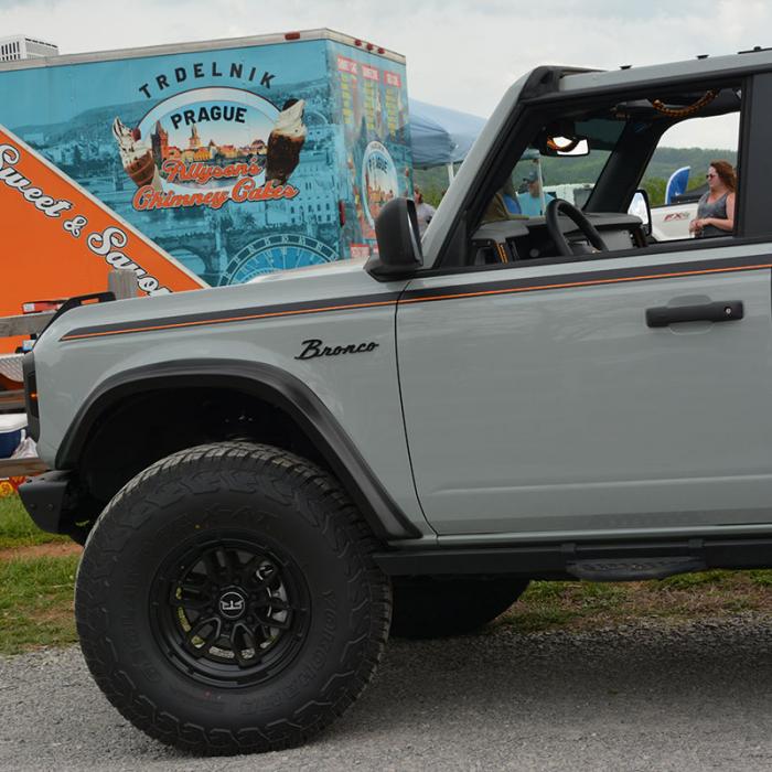 Dennis Carpenter Fender Emblem - Satin Black - 