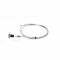 AMD Throttle Cable with Black-Stainless Knob, 60-63 Chevy GMC CK Truck X460-4060-82