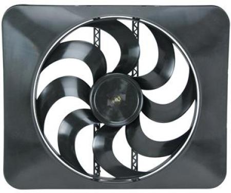 Flex-a-Lite 15" Black Magic Xtreme Series Electric Fan, with Adjustable Thermostat