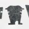 Montco Inc / Repops Firewall Insulation, Fiberglass, 3pc, 47-55 Chevy GMC Pickup Truck Suburban R-CT116