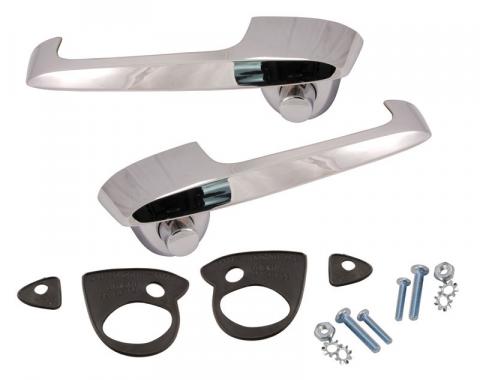 Dennis Carpenter Outside Door Handle Kit - 1953-60 Ford Truck BAAA-8122400-PR