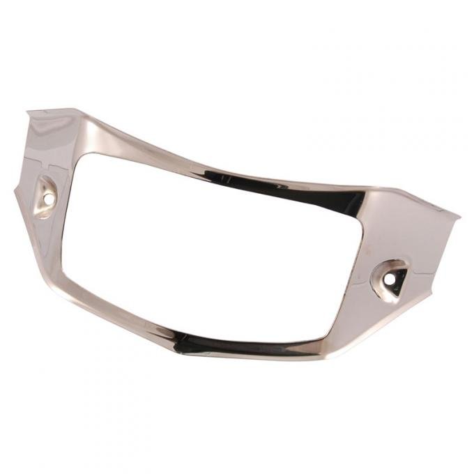 Dennis Carpenter Parklight Door - Stainless - Right or Left - 1956 Ford Truck     B6C-13210-SS